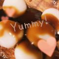 とゆしる's cooksnap of when they made レンジで簡単みたらしだんご.