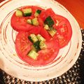 poppys's cooksnap of when they made 輪切りトマトのサラダ.