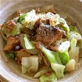 コタポン太's cooksnap of when they made キャベツと鯖のオリーブオイル炒め♪.