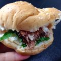 まゆこ．Ｍ's cooksnap of when they made コンビーフマヨトースト.