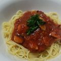 あいりんママン's cooksnap of when they made シーフードトマトの冷製パスタ.
