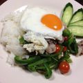 メスひでよし's cooksnap of when they made 豚肉とバジルの葉炒め.