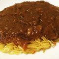 i3uchi's cooksnap of when they made カレー餡掛け焼きそば.