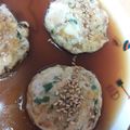 ｼﾏｼﾏ's cooksnap of when they made 節約&簡単&激安！あんかけ豆腐つくね.
