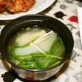♡ひな祭り♡'s cooksnap of when they made **ニラと玉ねぎのおみそ汁**.