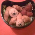 smile-me's cooksnap of when they made ワンちゃんウインナー☆キャラ弁☆飾り切り.