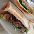 和宮鈴奈's cooksnap of when they made ふるぱん！？☆フルーティ焼き肉サンド☆.