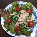 かふぇみすと♪'s cooksnap of when they made 豚バラと法蓮草のさっぱりサラダ.