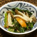 meg115's cooksnap of when they made 和え物美味しく作りましょう小松菜辛子和え.
