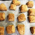 カンナパンダ's cooksnap of when they made ザックリ香ばしい全粒粉の黒ごまスコーン.