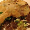 Rlmk's cooksnap of when they made 牛すじコンねぎ焼き.