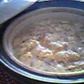 Reina6's cooksnap of when they made ふわふわ卵と桜海老の中華風おじや♡.