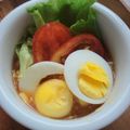 のおこ's cooksnap of when they made とろ～りチーズのトマトスープうどん.