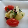 melmarilyn's cooksnap of when they made プチトマトとブロ茎のケッパー風味ソテー.