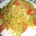 ミチケイ's cooksnap of when they made 焼きカレーラーメン.