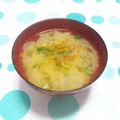 まっちー食堂's cooksnap of when they made 大根の葉でシャキ②めちゃ旨★味噌汁.