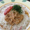 ノリサン's cooksnap of when they made 大葉と梅干しとなめ茸でさっぱりそうめん.
