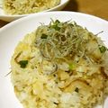 450μmの天体観測's cooksnap of when they made 生姜とシラスのチャーハン♪.