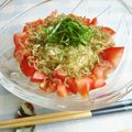 簡単手抜きママ's cooksnap of when they made 暑い日に♬涼やか梅ぶっかけ素麺.
