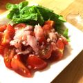 PINOKUN's cooksnap of when they made 5分で副菜♡夏の冷凍ガリがけ冷やしトマト.