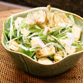 ちべターリー's cooksnap of when they made 香ばしお揚げと水菜のさっぱりサラダ.