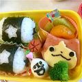 イチゴおれんじ's cooksnap of when they made 妖怪ウォッチ キャラ弁 ＊簡単.