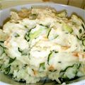 mihoyou's cooksnap of when they made 切干大根とおから入りポテトサラダ.