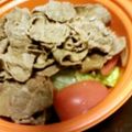 サトモユリア's cooksnap of when they made 暑い夏に★牛肉とレタスのスタミナ冷しゃぶ.