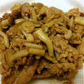 yoyuri's cooksnap of when they made 豚としめじ✿シンプルしょうが焼き.