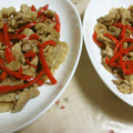 YOSHIMAYUv's cooksnap of when they made 簡単♪豚肉とピーマンの甘辛炒め☆.
