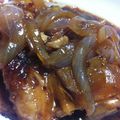 すずきえきさ's cooksnap of when they made 鶏モモ肉の玉ねぎソース焼き.