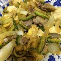 ただいま産休中's cooksnap of when they made 苦み抑えたゴーヤチャンプル.