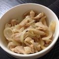 mur_asa_ki's cooksnap of when they made おつまみに！鶏皮のごまポン和え.