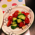 しゅうゆうけいはる母's cooksnap of when they made 低糖質♪らっきょとトマトのさっぱり冷奴.
