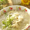 milk＊crown's cooksnap of when they made ✿卵でとじた具沢山のお粥✿.