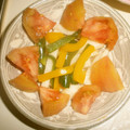 白いぐれーぷ's cooksnap of when they made 長芋とピーマン・トマトの和風サラダ♪.