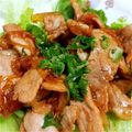 chally's cooksnap of when they made 豚肉しょうが焼き.