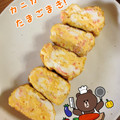 エスキーバ's cooksnap of when they made お弁当に簡単ふんわり＊だし巻風卵焼き.