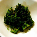 Mi7kuma's cooksnap of when they made ♤オクラとほうれん草のお浸し♤.