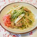 バカリャウ's cooksnap of when they made 豆苗のシャキシャキ塩焼きそば.