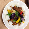 ポンポポ's cooksnap of when they made 鶏肉と夏野菜のおろし和え〜甘酢だれ〜.