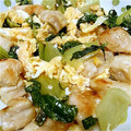 asami★☆'s cooksnap of when they made 鶏むね肉とちんげん菜の炒めもの.