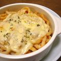 doiko's cooksnap of when they made ✿うどんのミートグラタン✿.