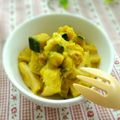 JEWEL♡'s cooksnap of when they made 離乳食　お麩とカボチャのミルク煮.