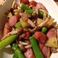 Tomomims's cooksnap of when they made アスパラポテトの塩麹炒め♪簡単に☆.
