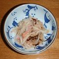 じゃりんこカフェ's cooksnap of when they made 大根とカニかまのサラダ.