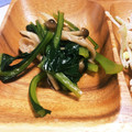 きょん1228's cooksnap of when they made 【副菜】小松菜とエノキの煮浸し.
