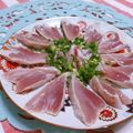 赤い電話's cooksnap of when they made 超簡単！マグロのローストビーフ風お刺身.