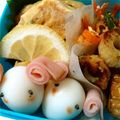 すずゆー's cooksnap of when they made ✿動物キャラ弁 うずら卵のひつじちゃん✿.