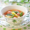 さとみわ's cooksnap of when they made ほくほく新じゃがのトマトスープ.